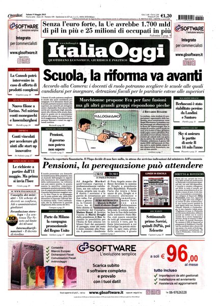 Italia oggi : quotidiano di economia finanza e politica